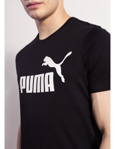 T-shirt Uomo Puma Essential Logo - Nero
