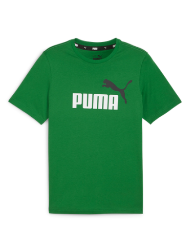 Camiseta Puma Essential Logo - Hombre - Verde
