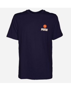 T-shirt Uomo Puma Court - Blu