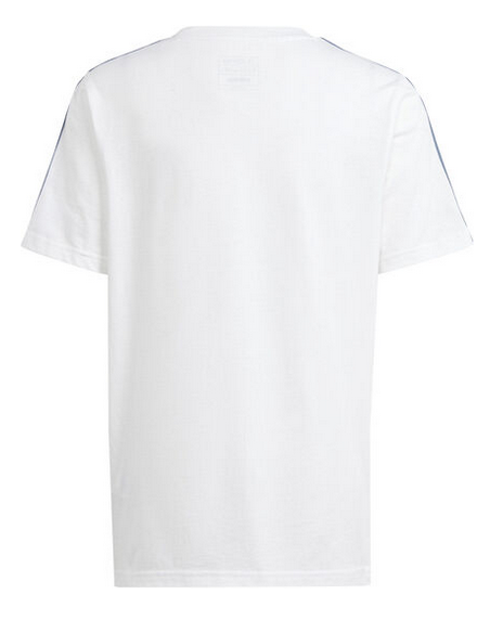 T-shirt Ragazzo Adidas Essentials 3-Stripes - Bianco
