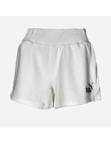 Pantalón corto Mujer Puma Floreal - Blanco