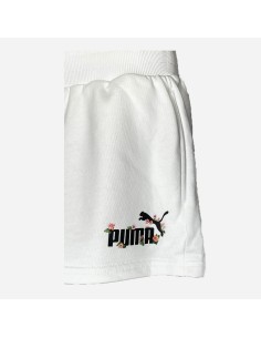 Pantaloncino Donna Puma Floreal - Bianco 2