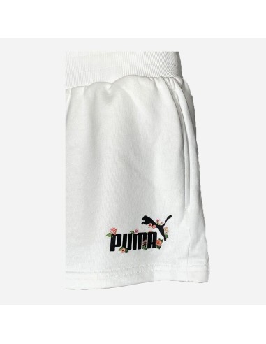 Pantalón corto Mujer Puma Floreal - Blanco