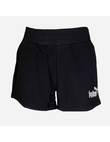 Short Puma Floreal pour Femme - Noir