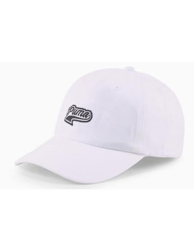 Puma Script Logo Hat - White