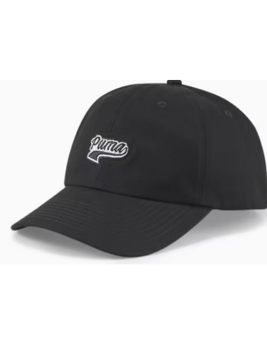 Puma Script Logo Hat - Black