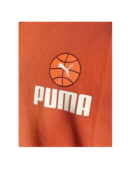 Canotta Uomo Puma Basket BPPO "Chilli Powder" - Arancio