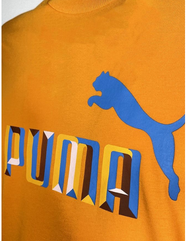 T-shirt Puma Essential Logo pour Hommes - Orange
