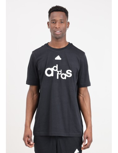 Adidas Graphic Print Men's T-shirt - Black