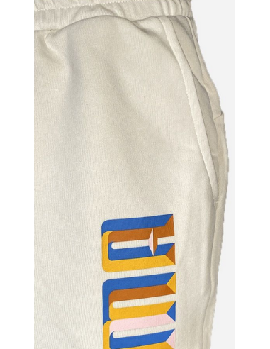 Short pour hommes Puma Essential Logo - Beige