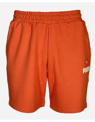 Pantalón corto hombre Puma Basket - Naranja