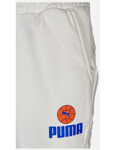 Pantalón corto de hombre Puma Basket - Beige