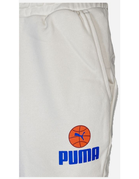 Pantalón corto de hombre Puma Basket - Beige