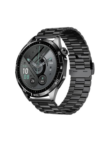 Saconet KM29 SmartWatch Hommes Passer/Répondre à des appels, Montre de fitness avec moniteur de fréquence cardiaque, Android iOS