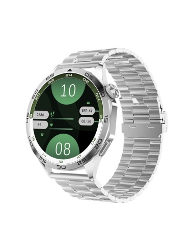 Saconet KM29 Smartwatch für Herren, Passer/Antwort bei Anrufen, Fitness-Tracker mit Herzfrequenzmesser, Android iOS