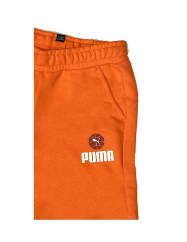 Short Puma Basketball Garçon - Orange