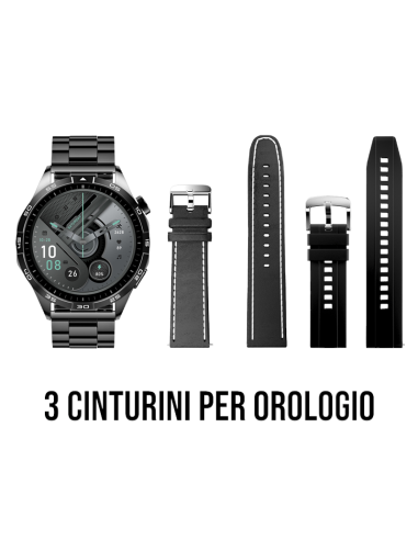 SmartWatch Saconet KM29 Uomo, Orologio Fitness,...