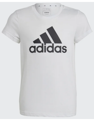 Camiseta Adidas Essentials Big Logo Niño - Blanco