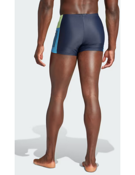 Maillot de bain pour hommes Adidas Colorblock - Bleu