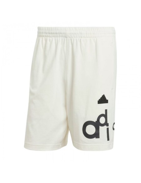 Adidas Graphic Print Herrenshorts – Weiß