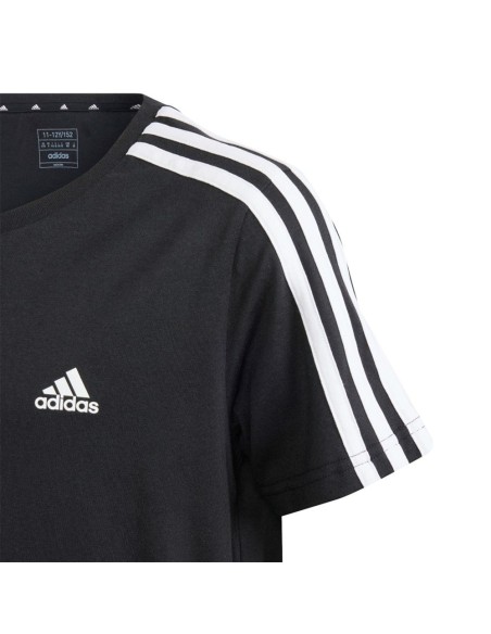 Vestido niña Adidas 3 Rayas - Negro