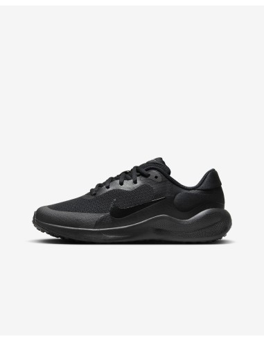 Nike Revolution 7 (GS) Boys Shoes - Black