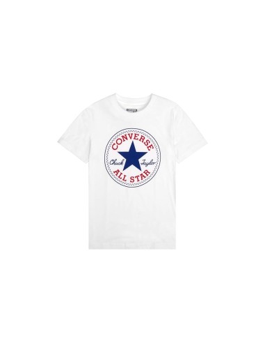 Camiseta Converse Chuck Patch Niño - Blanco