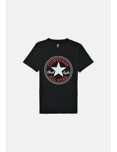 T-shirt pour Garçons Converse Chuck Patch - Noir