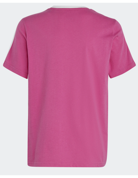 T-shirt Ragazza Adidas Essentials 3-Stripes - Fucsia