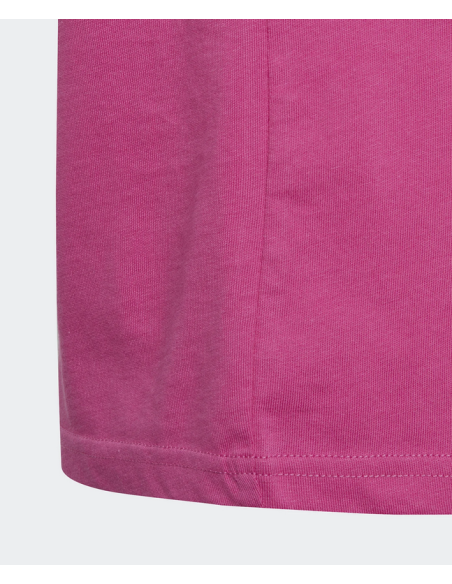 T-shirt Ragazza Adidas Essentials 3-Stripes - Fucsia