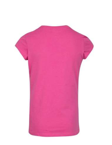 T-Shirt ragazza Convese Chuck Patch - Fucsia