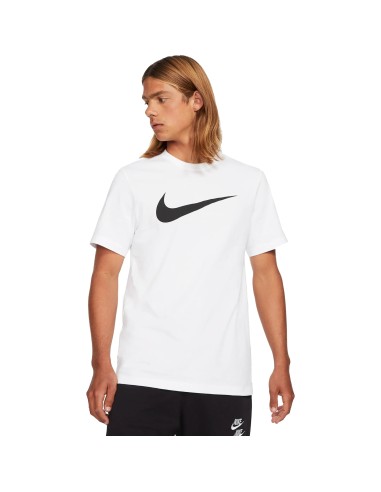 T-shirt Nike Sportswear Swoosh pour Hommes - Blanc