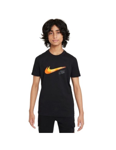 Camiseta Nike Graphic Niño - Negro