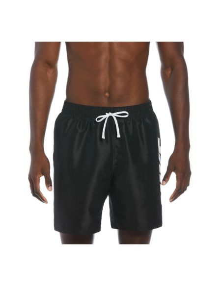 Costume da Bagno Uomo Nike Big Logo - Nero