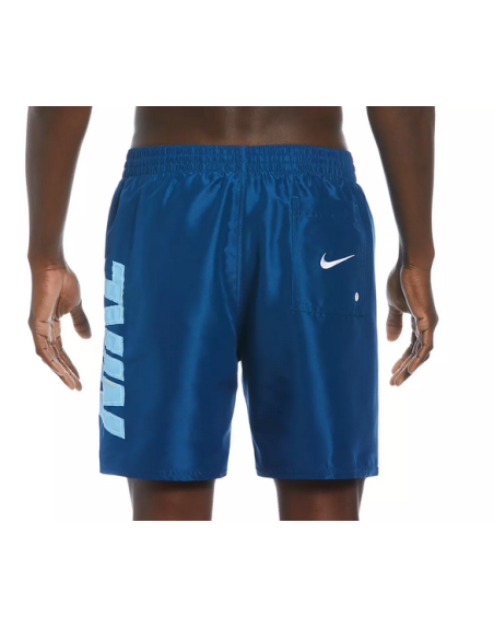 Nike Big Logo Men's Swimsuit - Blue