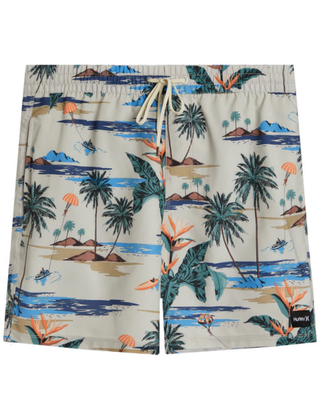 Hurley Cannonball Volley Men's Swimsuit 17" - Beige