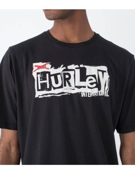Hurley 25th S2 Herren T-Shirt – Schwarz