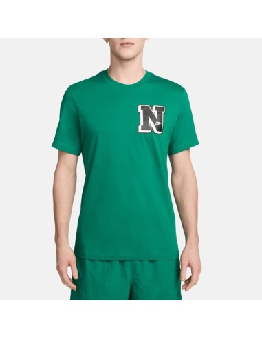 T-shirt Uomo Nike Sportswear Varsity - Verde