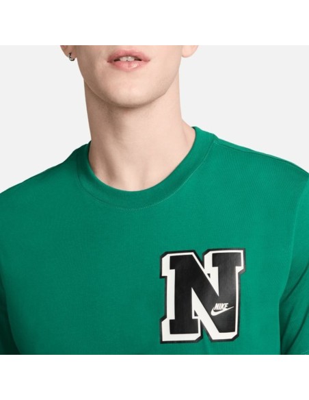 Nike Sportswear Varsity Herren-T-Shirt – Grün