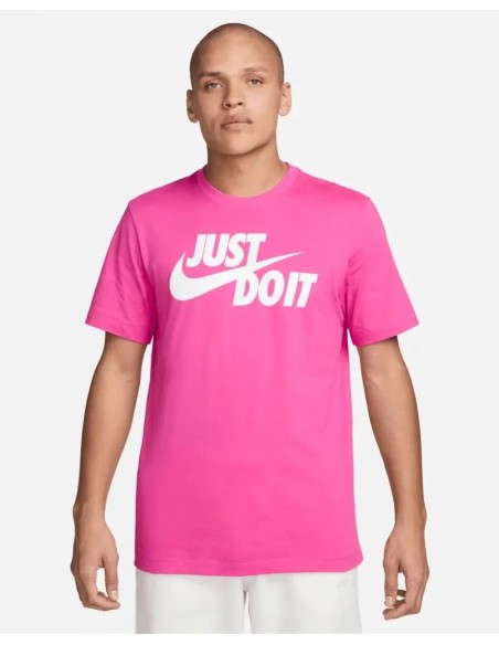 Nike SportSwear Just Do it Herren-T-Shirt – Rosa