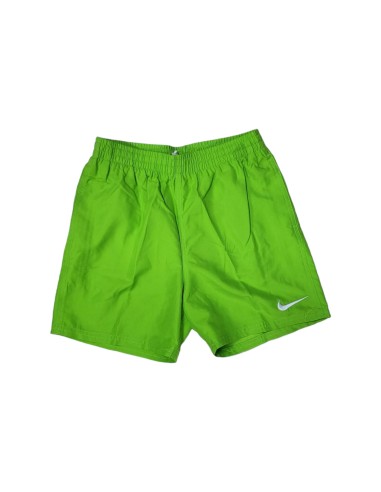 Costume da bagno ragazzo Nike Swim 4 Volley - Verde Fluo