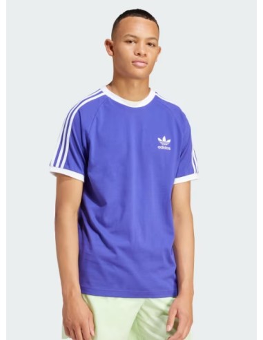 T-shirt Homme Adidas Adicolor Classics 3-Stripes - Violet