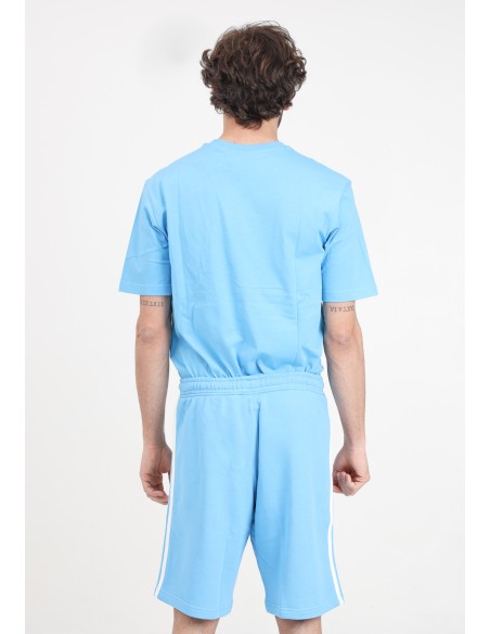 Adidas Adicolor 3-Stripes Men's Shorts - Light Blue