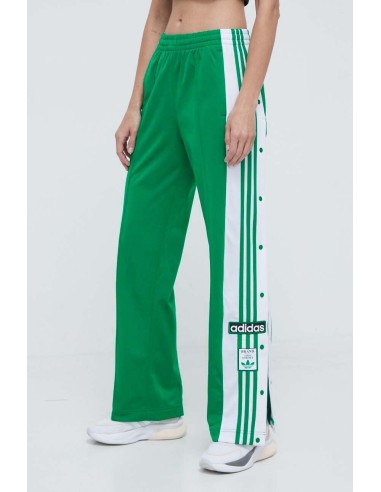 Adidas Adibreak Damenhose - Grün/Weiß