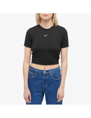 Nike Short SportSwear Damen-T-Shirt – Schwarz