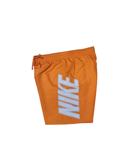 Costume da Bagno Uomo Nike Big Logo - Arancio