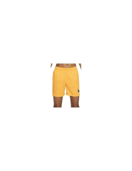 Nike Swim 4 Volley Jungen-Badeanzug – Orange
