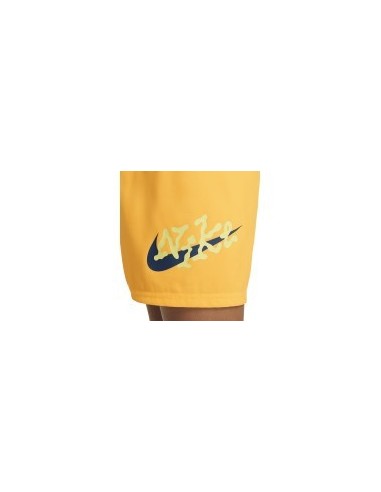Maillot de bain garçon Nike Swim 4 Volley - Orange