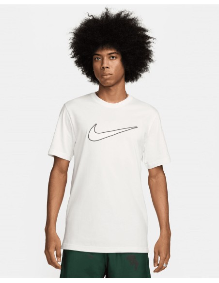 T-shirt pour homme Nike Big Swoosh - Blanc