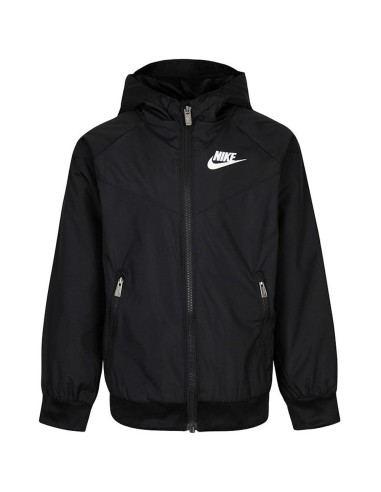 Nike Windrunner Boy's Windproof Jacket - Black